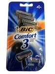 Bic Comfort 3 Sensitive Skin Flexible Blades 4 Disposable Razors (1 Pack). Fixed Price $9.99.