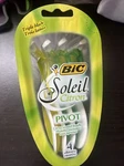 Bic Soleil Citron Women's Disposable Razor 4-PACK Discontinued .**read*. Fixed Price $19.99.