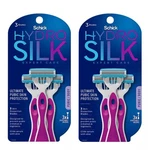 2X Schick Hydro Silk Ultimate Pubic Skin Protection, Disposable Razors For Women. Fixed Price $19.99.