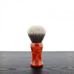 Omega Elements Elite Synthetic Shaving Brush - Fire. Fixed Price $74.99.
