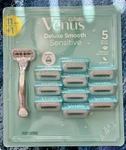 Gillette Venus Razor Deluxe Smooth Sensitive 11 Cartridge Free Shipping. Fixed Price $46.99.