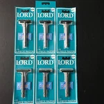 6 Lord Double Edge Safety Razor + Bonus Blade New & Sealed Free Shipping. Fixed Price $32.95.
