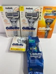 Gillette Razor Lot For Men Skinguard FUSION5 SENSOR2 Cartridges Disposable New. Fixed Price $32.00.