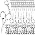 Lanties 24 Pcs Folding Stainless Steel Scissors With Keychains Portable Mini Bad. Fixed Price $51.20.