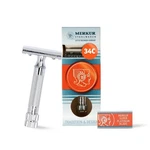 Merkur MK34C Double Edge Razor With Heavy Duty Short Handle. Fixed Price $64.33.