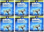 48 Gillette Sensor 3 Razor Blades Refill Cartridges - 6 Packs Total New Sale!!. Fixed Price $108.00.