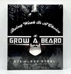New Grow Beard Straight Razor For Men With 50 Single Blades And Scissors. Fixed Price $6.50.