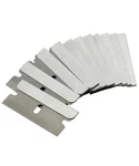 Bates Single Razor Blades, 100 Pack, Silver, Straight Edge, Scraper. Fixed Price $14.58.