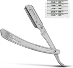Parker Folding Safety Razor Stainless Steel + 5 Replacement Blades Barber. Fixed Price $96.99.