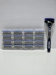 17 Schick Hydro 5 Cartridges (unboxed) /+1 Metal Handle. Fixed Price $36.30.