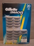 New Gillette Razor Blade Refills 20 Cartridges Nano Thin 96491630. Fixed Price $28.90.