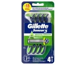 Gillette SENSOR3 Men's Disposable Razor - Blade 4 Ct New. Fixed Price $9.99.