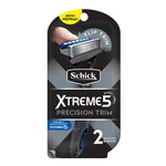 Schick Xtreme Men's 5 Blades Lames Precision Trim - 2 Razors In Pack New. Fixed Price $11.40.