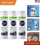 Vitamin Enriched Nivea Sensitive Shave Gel - 3 X 7 Oz Cans, Gentle Razor Glide. Fixed Price $24.99.