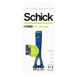Schick Hydro 5 Men's Razor With Body Groomer Beard Trimmer Blades Cartridge. Fixed Price $10.50.