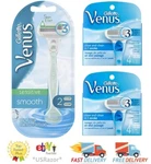 10 Gillette Venus Razor Blades 8 Cartridges Handle +2 Refills Fit Embrace Shaver. Fixed Price $21.49.