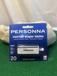 Personna Mini Hair Shaper Injector Blades 20-PACK 60-0230-NUPC. Fixed Price $8.95.