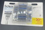 Schick Hydro 5 Blades Hydrate Razor Refills For Men, Hr Moisture, Pack Of 12. Fixed Price $19.00.