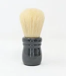 Gray Chubby - Large Knot Resin Handle Boar Brush Zenith Made Sicily B37. Fixed Price $45.00.