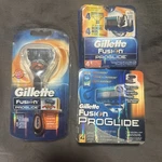 9 Gillette Fusion Razor Blades Cartridges Refills Proglide Flex Ball + Bonus Gel. Fixed Price $34.49.