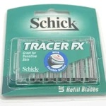 New Schick Tracer Fx 5 Refill Blades - One Pack Of Cartridges Discontinued. Fixed Price $30.00.