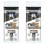 2X Bic Flex 5 Titanium Men's Shaving Blade Disposable Razors 1 Pk B9. Fixed Price $12.37.