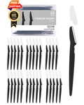 Mohern Dermaplaning Tool For Face, 30 Pcs Count (pack Of 1), Black. Fixed Price $17.98.
