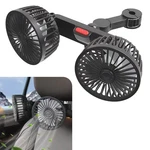 Crynod Pc Car Rear Seat Headrest Fan, 9.84" X 4.13" Portable Black. Fixed Price $25.40.