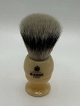Kent Infinity Silvered Shave Brush. Fixed Price $28.50.