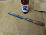 Vtg Union Hdw.,wood Gouge CHISEL,3/4" X 12-3/4",STRAIGHT,USA Gd+ U4.12.25. Fixed Price $24.97.