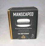 Manscaped The Crop Shaver Replacement Blades RC3PK Cartridges. Fixed Price $14.99.
