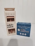 Kitsch Perfect Glide Safety Razor 5 Blades And Shave Bar. Fixed Price $35.00.