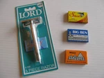 Lord Tech Safety Razor + 15 Blades Shark Asco Bigben. Fixed Price $8.95.