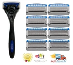 8 Schick Razor Blades Refill Cartridges Free Metal Shaver Handle. Fixed Price $19.49.