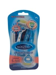 Noxzema Super Smooth 5-BLADE, 3-PACK, New. Fixed Price $19.00.