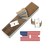 Canopus Single Edge Industrial Razor Blades, Count (pack Of 100), Metallic. Fixed Price $20.79.