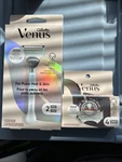 Venus For Pubic Hair & Skin Razor Handle + 2 Blade Refills B57-30. Fixed Price $20.00.
