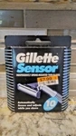 Vintage Gillette (10) Sensor Cartridges Brand New Factory Sealed 25+ Years Old. Fixed Price $104.95.