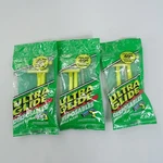 Vintage 3 2-PACK (6) Razors Wilkinson Sword Ultra Glide Disposable Blue Strip. Fixed Price $11.95.