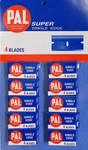 Pal Single Edge Razor Blades By Personna 10 Packs Of 4. Fixed Price $36.99.
