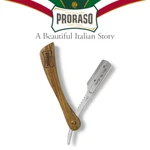 Proraso Maquinilla De Afeitar Recta Peluquero Profesional Hecho En Italia. Fixed Price $44.00.