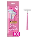 Bic Silky Touch Women's Disposable Razors, 2-BLADE, Pastel Handles, 10-PACK. Fixed Price $5.00.