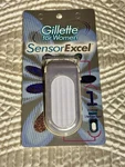 Gillette For Women Sensor Excel Razor Icy Silver Glitter New In Package Vtg 1999. Fixed Price $40.00.