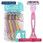 Gillette Venus Simply 3 Dragonfruit Women's Disposable Razor, 4 Count. Fixed Price $8.99.