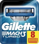 Gillette MACH3 Turbo Razor Blades For Men, Pack Of 8. Fixed Price $31.32.