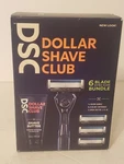 Dollar Shave Club 6 Blade Bundle With Butter 1 Handle & 4 Cartridges (new). Fixed Price $13.18.