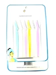 Spa Savvy 6 Pack Bikini & Eyebrow Razors. Fixed Price $8.44.