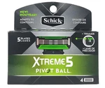 Schick Xtreme 5 Pivotball Men's Razor Refills, 4 Count (single Pack). Fixed Price $10.49.