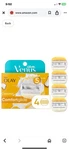 Gillette Venus Swirl Extra Smooth Women's Razor Blade Refill 5 Cartridges. Fixed Price $14.38.