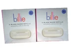 Billie Shaving Razor 5 Blade REFILLS-2 Boxes. Fixed Price $12.99.